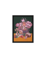  Blessings Upon Blessings #7 - Energy Art by Meekyung Shin - Framed Canvas Print