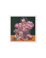  Blessings Upon Blessings #7 - Energy Art by Meekyung Shin - Framed Canvas Print