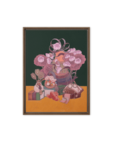  Blessings Upon Blessings #7 - Energy Art by Meekyung Shin - Framed Canvas Print