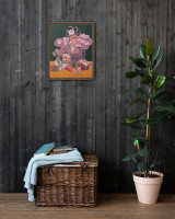  Blessings Upon Blessings #7 - Energy Art by Meekyung Shin - Framed Canvas Print