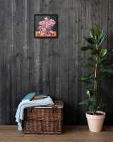  Blessings Upon Blessings #7 - Energy Art by Meekyung Shin - Framed Canvas Print