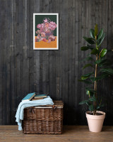  Blessings Upon Blessings #7 - Energy Art by Meekyung Shin - Framed Canvas Print