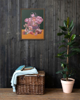  Blessings Upon Blessings #7 - Energy Art by Meekyung Shin - Framed Canvas Print