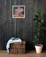  Blessings Upon Blessings #7 - Energy Art by Meekyung Shin - Framed Canvas Print