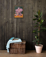  Blessings Upon Blessings #7 - Energy Art by Meekyung Shin - Framed Canvas Print