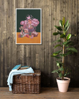  Blessings Upon Blessings #7 - Energy Art by Meekyung Shin - Framed Canvas Print