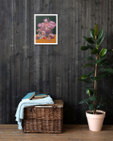  Blessings Upon Blessings #7 - Energy Art by Meekyung Shin - Framed Canvas Print