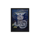 A Day Full of Abundance - Energy Art by Meekyung Shin - Framed Canvas Print