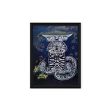 A Day Full of Abundance - Energy Art by Meekyung Shin - Framed Canvas Print