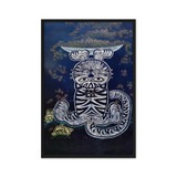 A Day Full of Abundance - Energy Art by Meekyung Shin - Framed Canvas Print