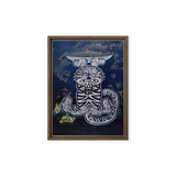 A Day Full of Abundance - Energy Art by Meekyung Shin - Framed Canvas Print