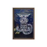 A Day Full of Abundance - Energy Art by Meekyung Shin - Framed Canvas Print