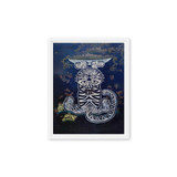 A Day Full of Abundance - Energy Art by Meekyung Shin - Framed Canvas Print