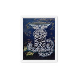 A Day Full of Abundance - Energy Art by Meekyung Shin - Framed Canvas Print