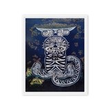 A Day Full of Abundance - Energy Art by Meekyung Shin - Framed Canvas Print