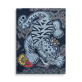 The Tiger Heralds Good Fortune - Energy Art by Meekyung Shin - Unframed Canvas Print