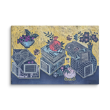 Blessings Upon Blessings 2504 - Energy Art by Meekyung Shin - Unframed Canvas Print