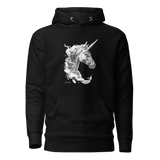 HORSE INK PAINTING 8 by Al Choi Unisex Premium Pullover Hoodie