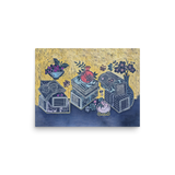 Blessings Upon Blessings 2504 - Energy Art by Meekyung Shin - Unframed Paper Print