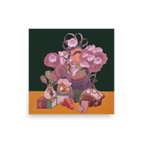 Blessings Upon Blessings  #7 - Energy Art by Meekyung Shin - Unframed Paper Print