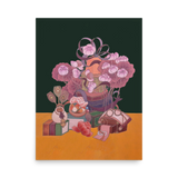 Blessings Upon Blessings  #7 - Energy Art by Meekyung Shin - Unframed Paper Print