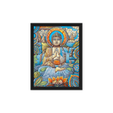 Elements - Energy Art by Matthew Smith - Framed Canvas Print