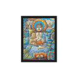 Elements - Energy Art by Matthew Smith - Framed Canvas Print