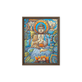 Elements - Energy Art by Matthew Smith - Framed Canvas Print