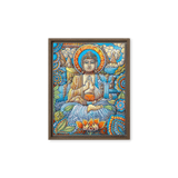 Elements - Energy Art by Matthew Smith - Framed Canvas Print