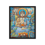 Elements - Energy Art by Matthew Smith - Framed Canvas Print