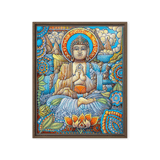 Elements - Energy Art by Matthew Smith - Framed Canvas Print