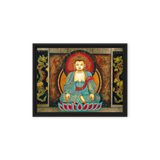 Gateway to Enlightenment - Energy Art by Matthew Smith - Framed Canvas Print