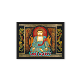 Gateway to Enlightenment - Energy Art by Matthew Smith - Framed Canvas Print