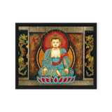 Gateway to Enlightenment - Energy Art by Matthew Smith - Framed Canvas Print