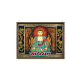 Gateway to Enlightenment - Energy Art by Matthew Smith - Framed Canvas Print