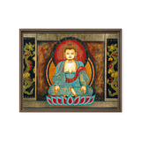 Gateway to Enlightenment - Energy Art by Matthew Smith - Framed Canvas Print