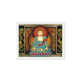 Gateway to Enlightenment - Energy Art by Matthew Smith - Framed Canvas Print