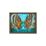 Guardians 2 - Energy Art by Matthew Smith - Framed Canvas Print