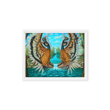 Guardians 2 - Energy Art by Matthew Smith - Framed Canvas Print