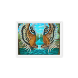 Guardians 2 - Energy Art by Matthew Smith - Framed Canvas Print