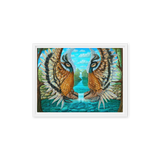 Guardians 2 - Energy Art by Matthew Smith - Framed Canvas Print