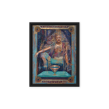 Quan Yin Dream - Energy Art by Matthew Smith - Framed Canvas Print