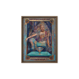 Quan Yin Dream - Energy Art by Matthew Smith - Framed Canvas Print