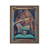 Quan Yin Dream - Energy Art by Matthew Smith - Framed Canvas Print