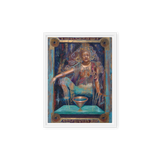 Quan Yin Dream - Energy Art by Matthew Smith - Framed Canvas Print