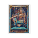 Quan Yin Dream - Energy Art by Matthew Smith - Framed Canvas Print
