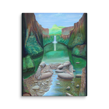 Stream of Consciousness - Energy Art by Matthew Smith - Unframed Canvas Print