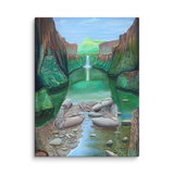 Stream of Consciousness - Energy Art by Matthew Smith - Unframed Canvas Print