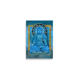 Blue Buddha - Energy Art by Matthew Smith - Unframed Paper Print