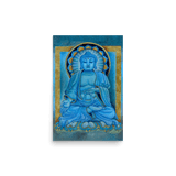 Blue Buddha - Energy Art by Matthew Smith - Unframed Paper Print